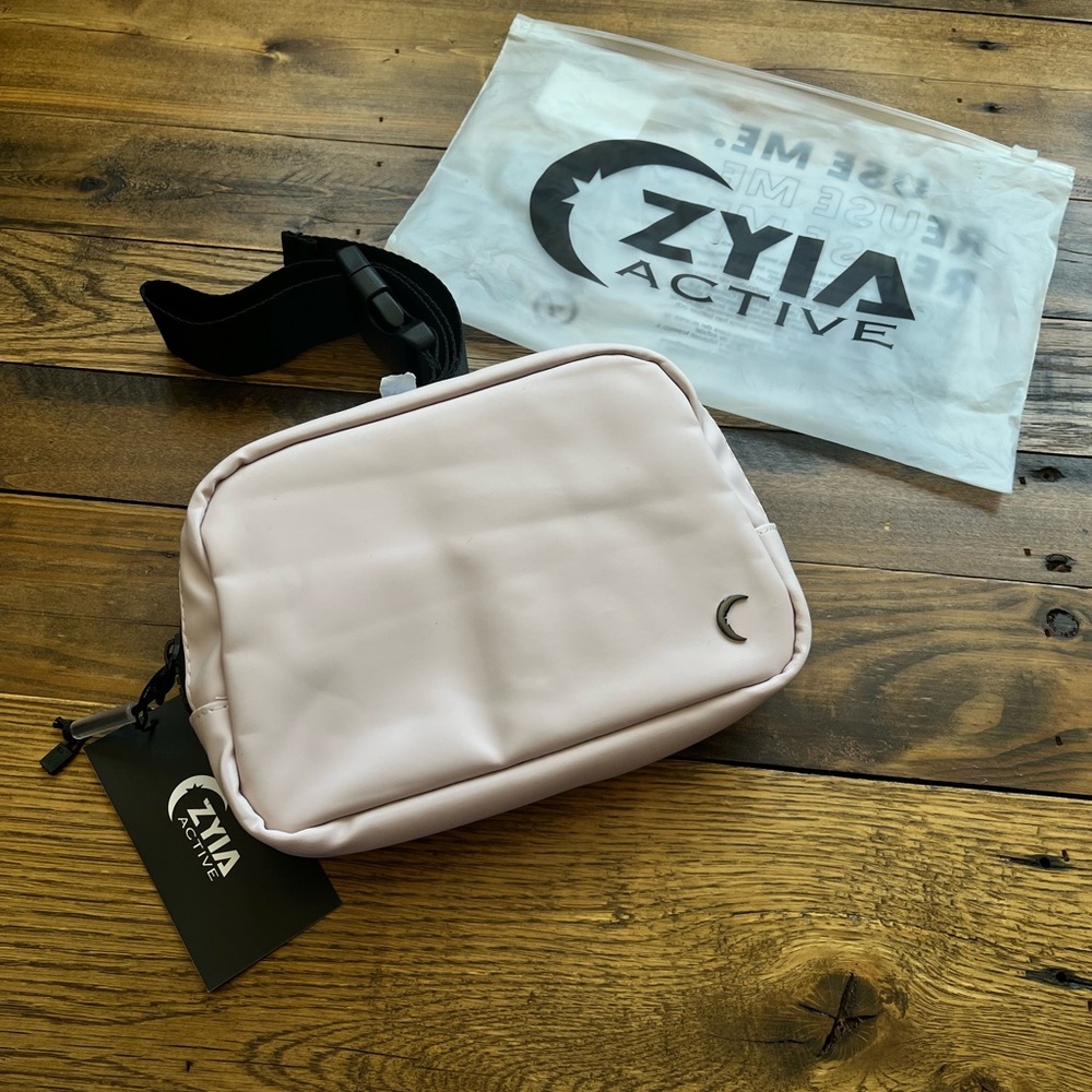ZYIA pink blush crossbody bag